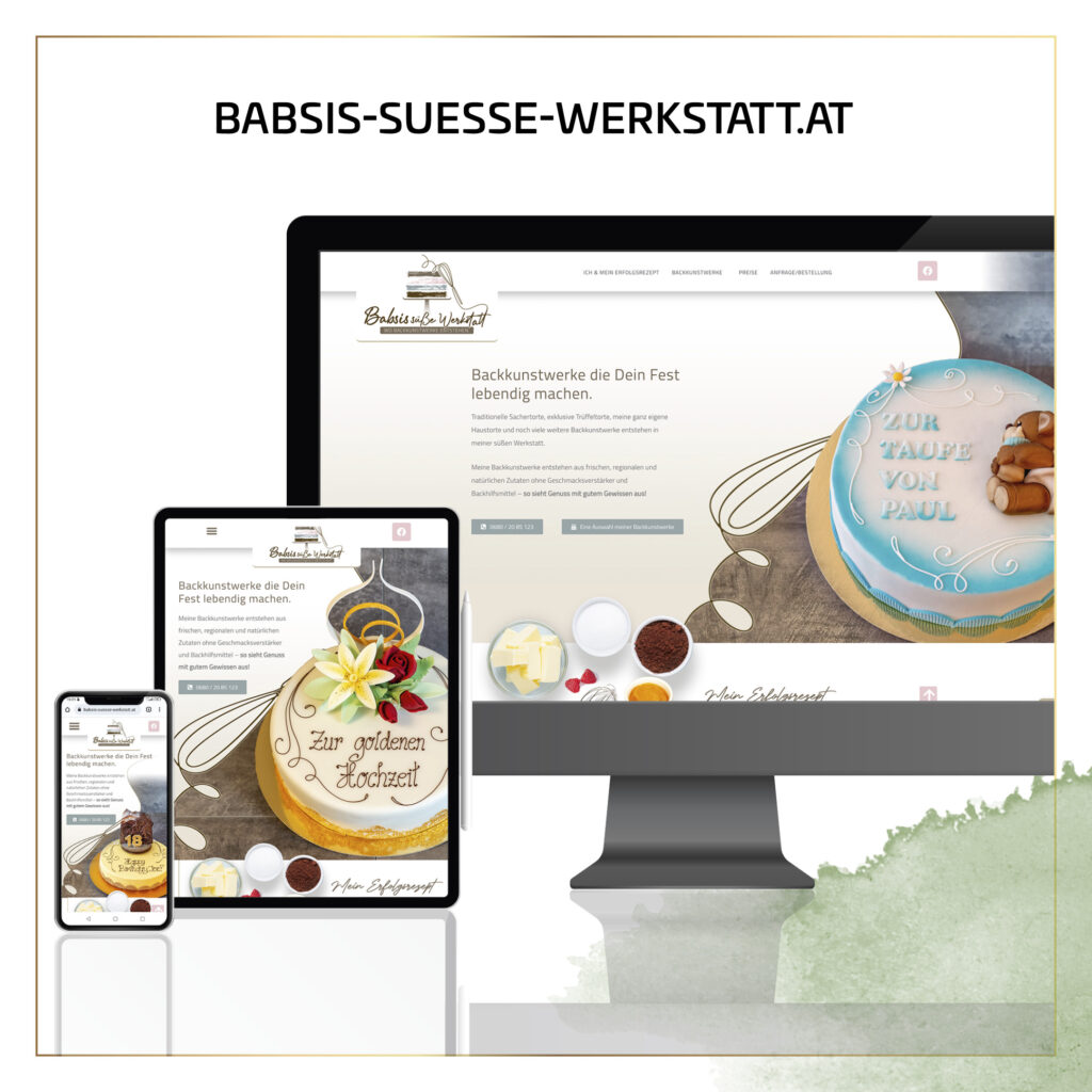 Website babsis-suesse-werkstatt.at